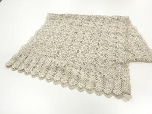 レース花模様ショール